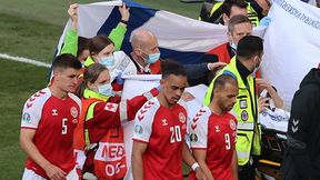 "Są w życiu ważniejsze rzeczy niż piłka nożna". Polacy wspierają Christiana Eriksena