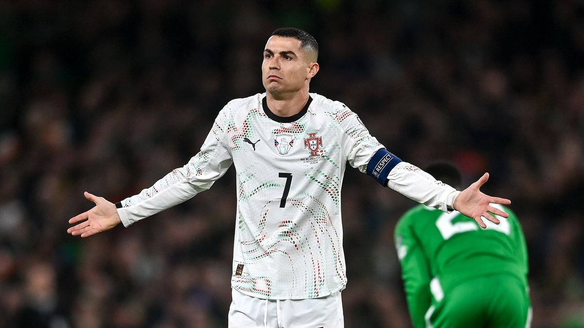 Getty Images / David Fitzgerald/Sportsfile / Na zdjęciu: Cristiano Ronaldo.