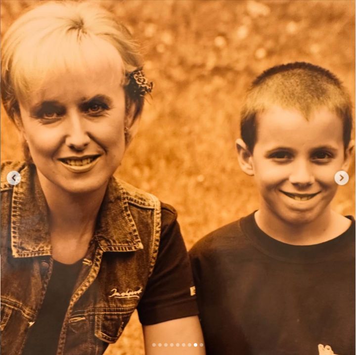 Tadeusz Kieniewicz  z mamą