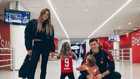 Anna Lewandowska z córką na meczu Bayernu. Tak ubrała Klarę