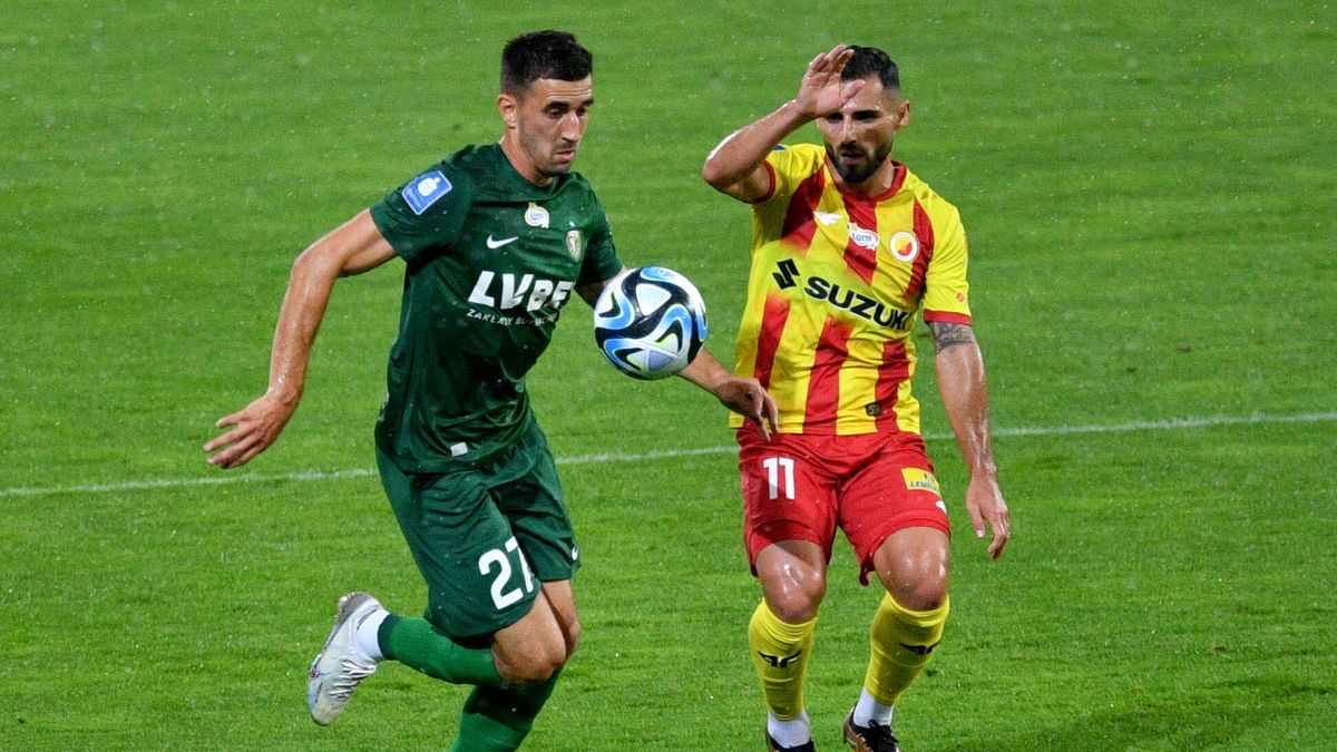 PAP / Piotr Polak / Na zdjęciu: Martin Konczkowski (z lewej) i David Gonzalez Plata (z prawej)