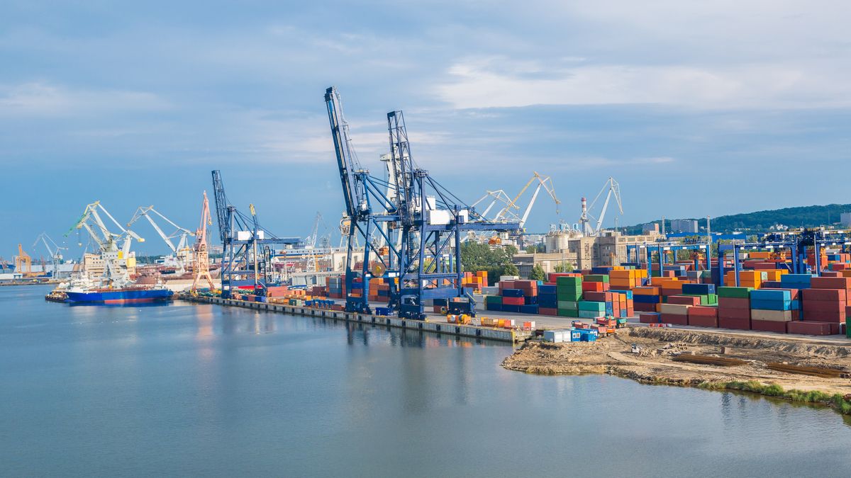 Terminal kontenerowy w Gdyni