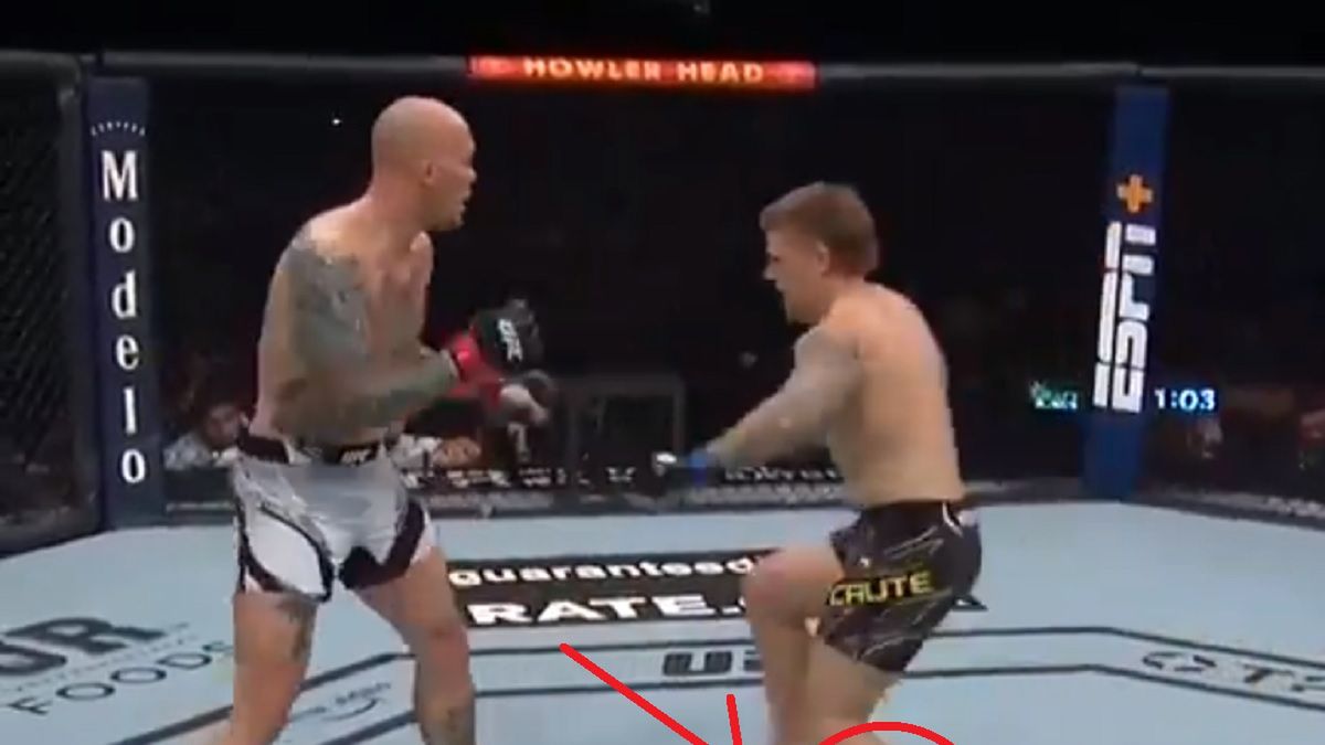 Jimmy Crute przegrał z kontuzją na UFC 261