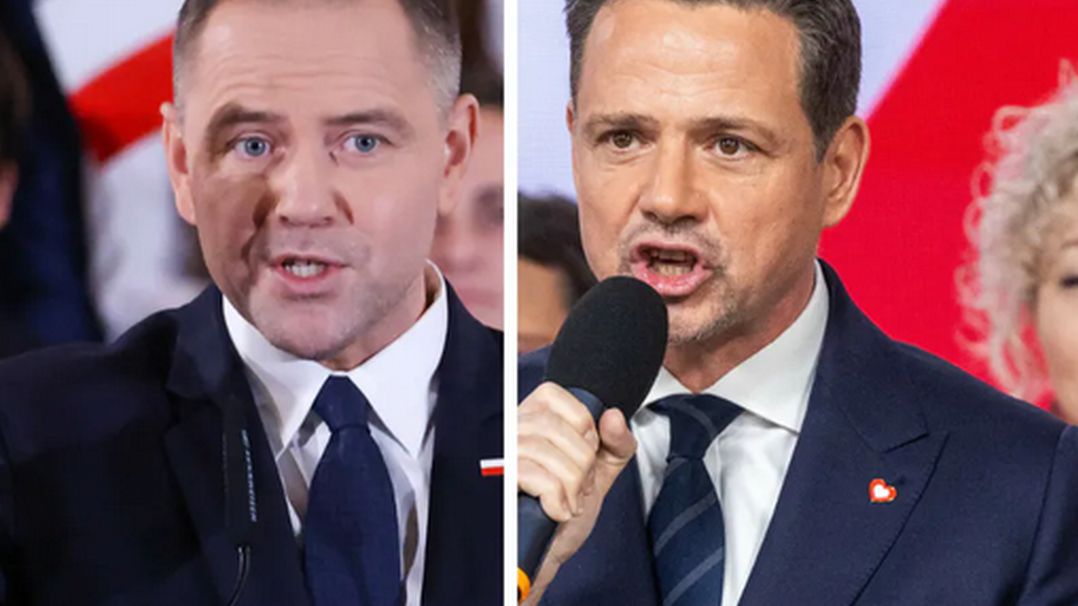 Karol Nawrocki i Rafał Trzaskowski