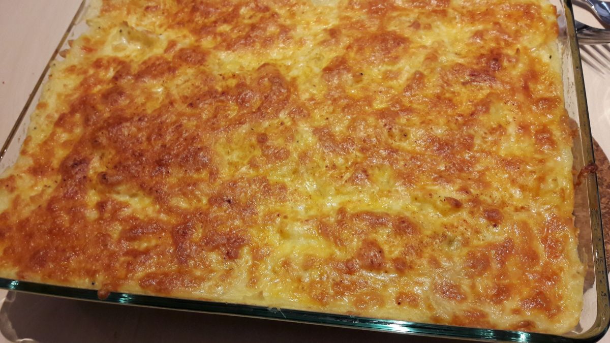 Pyszna zapiekanka z karkówką