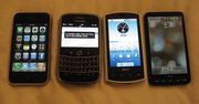 iOS i Android w górę, BlackBerry ostro w dół
