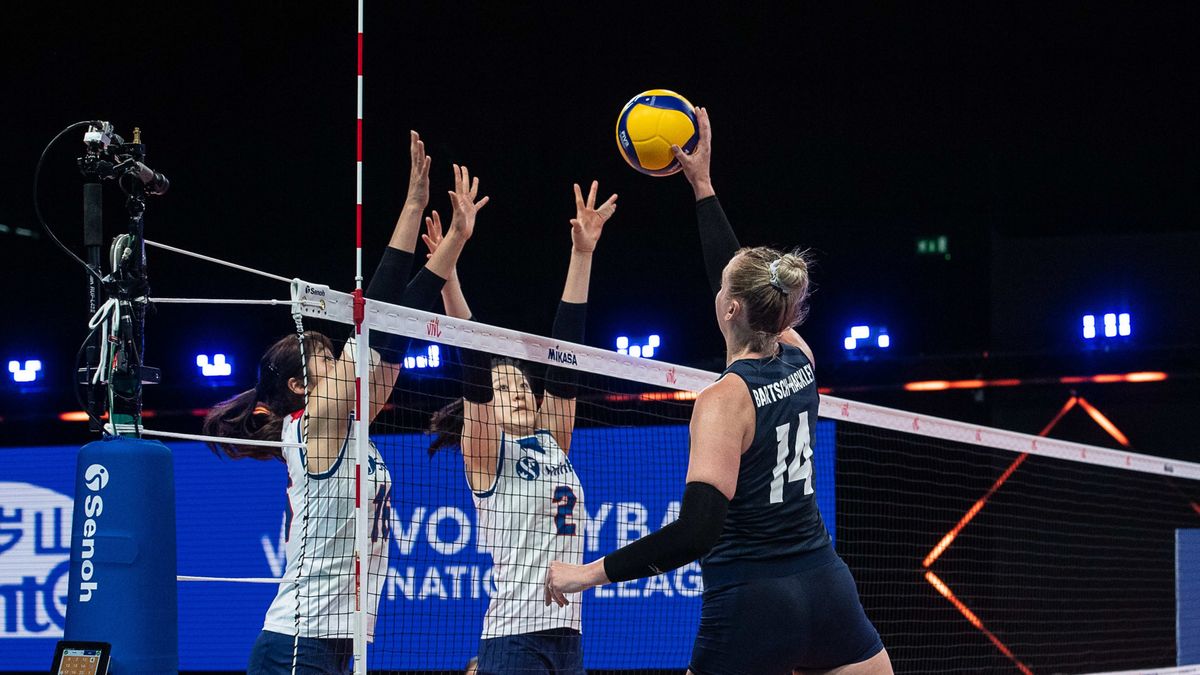 Zdjęcie okładkowe artykułu: Materiały prasowe / FIVB / Na zdjęciu: mecz USA - Korea Południowa w Lidze Narodów