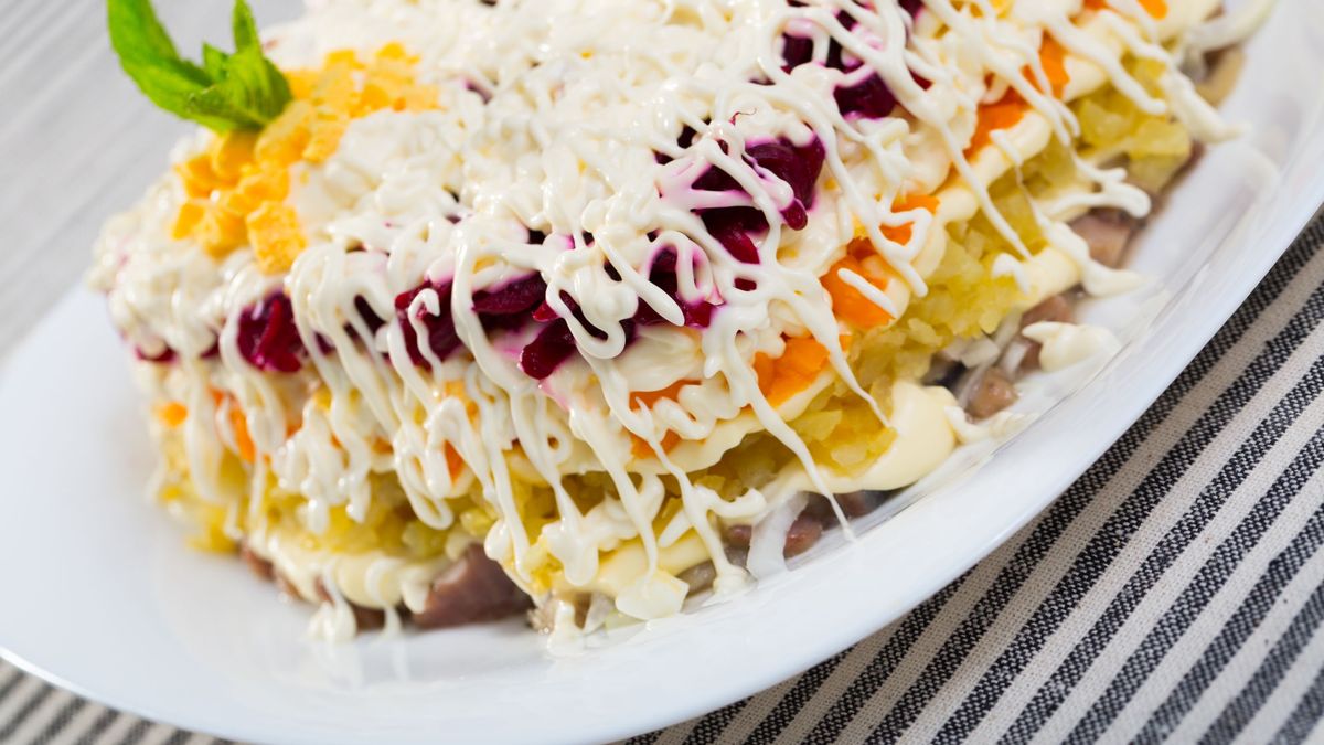 Śledź pod pierzynką