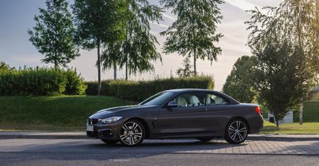 BMW 430i xDrive Cabrio Individual - zdjęcia, wnętrze, bagażnik