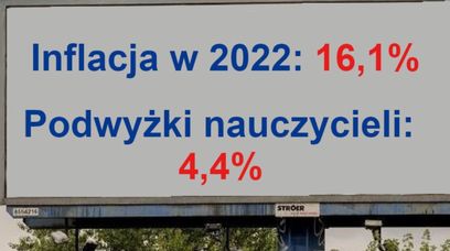 "Billboardy prawdy". Nauczyciel walczy z propagandą Czarnka