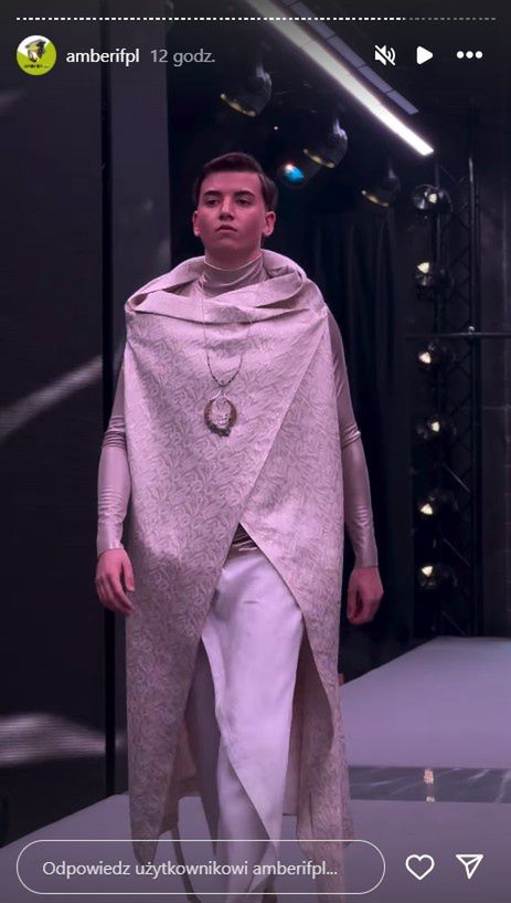 Szymon Bieniuk jako model