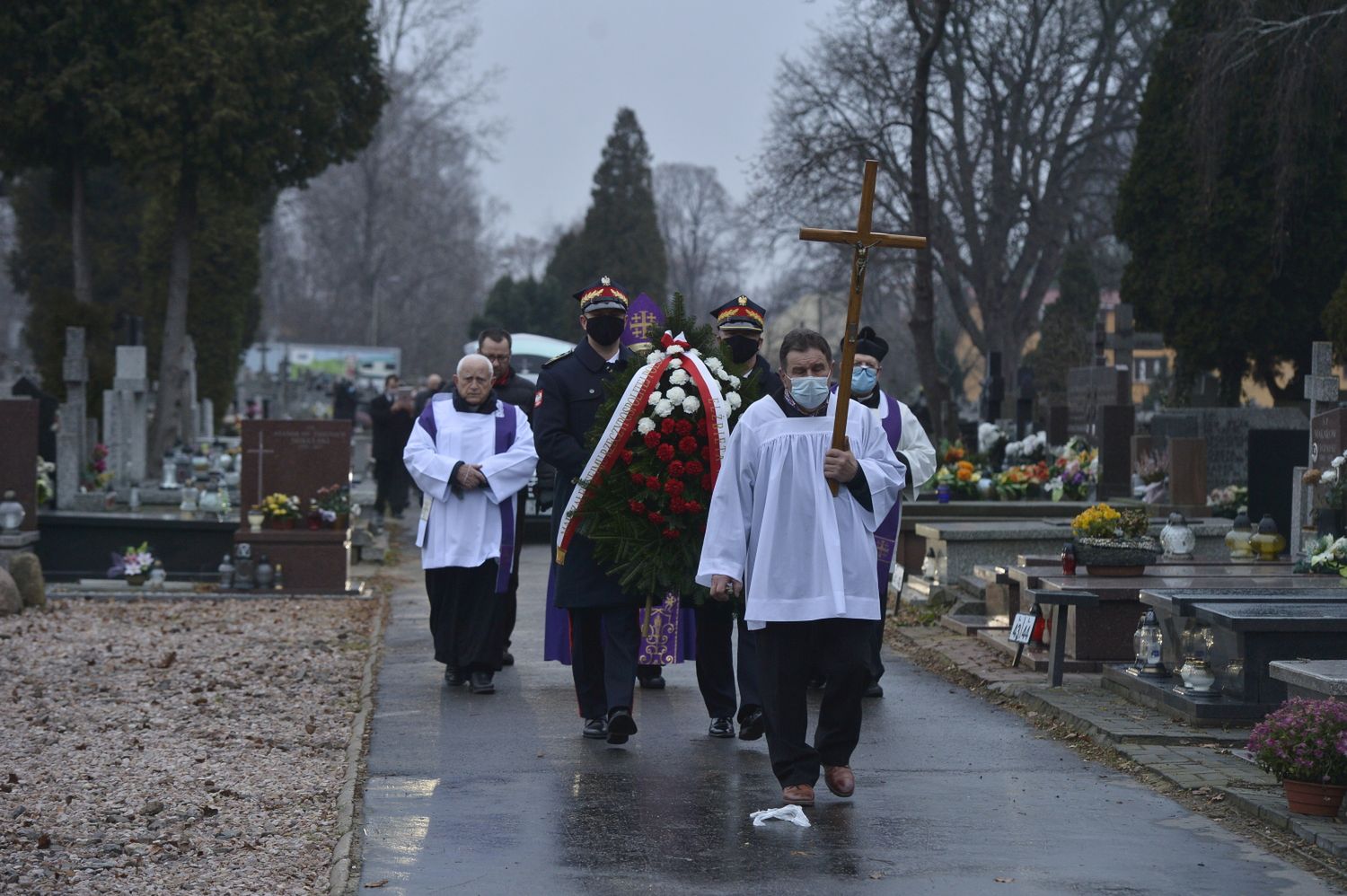 Pogrzeb Katarzyny Łaniewskiej
