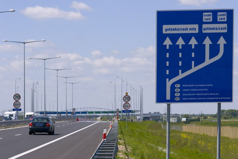 Punkt poboru opłat na autostradzie A2 Konin - Nowy Tomyśl