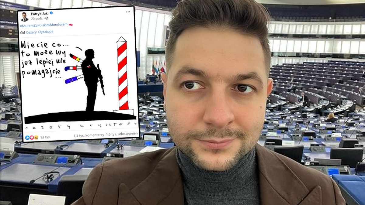 Patryk Jaki wywołał oburzenie postem na Facebooku 