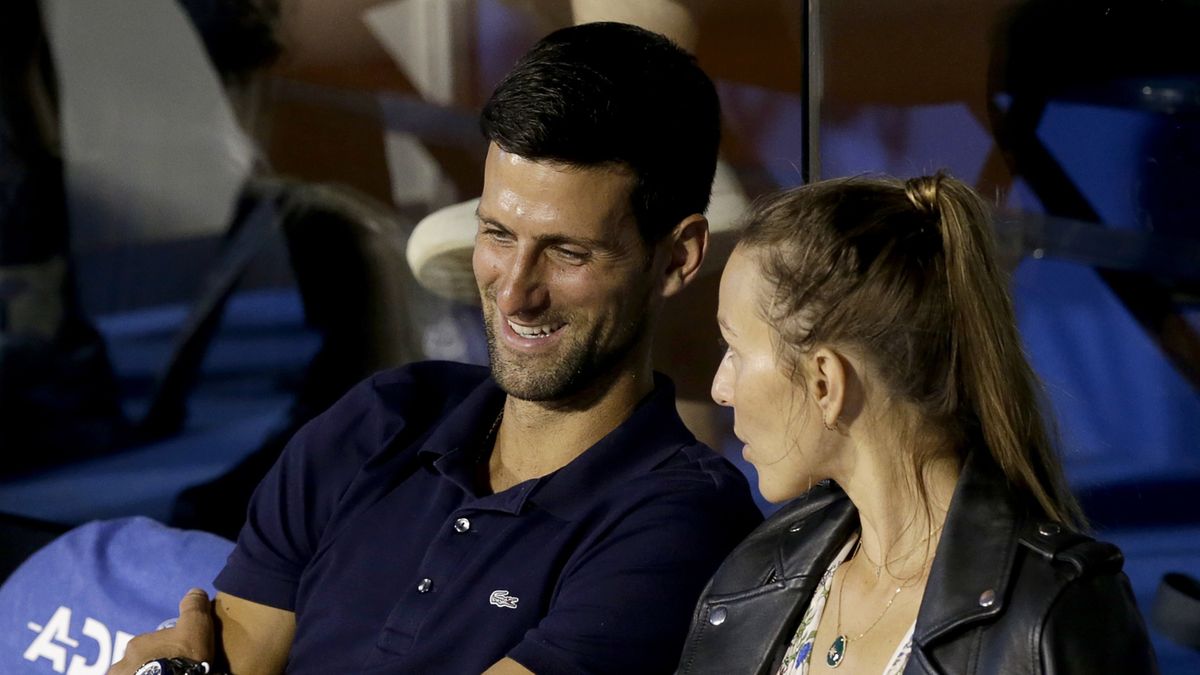 Zdjęcie okładkowe artykułu: PAP/EPA / ANDREJ CUKIC / Na zdjęciu: Novak Djoković i Jelena Djoković