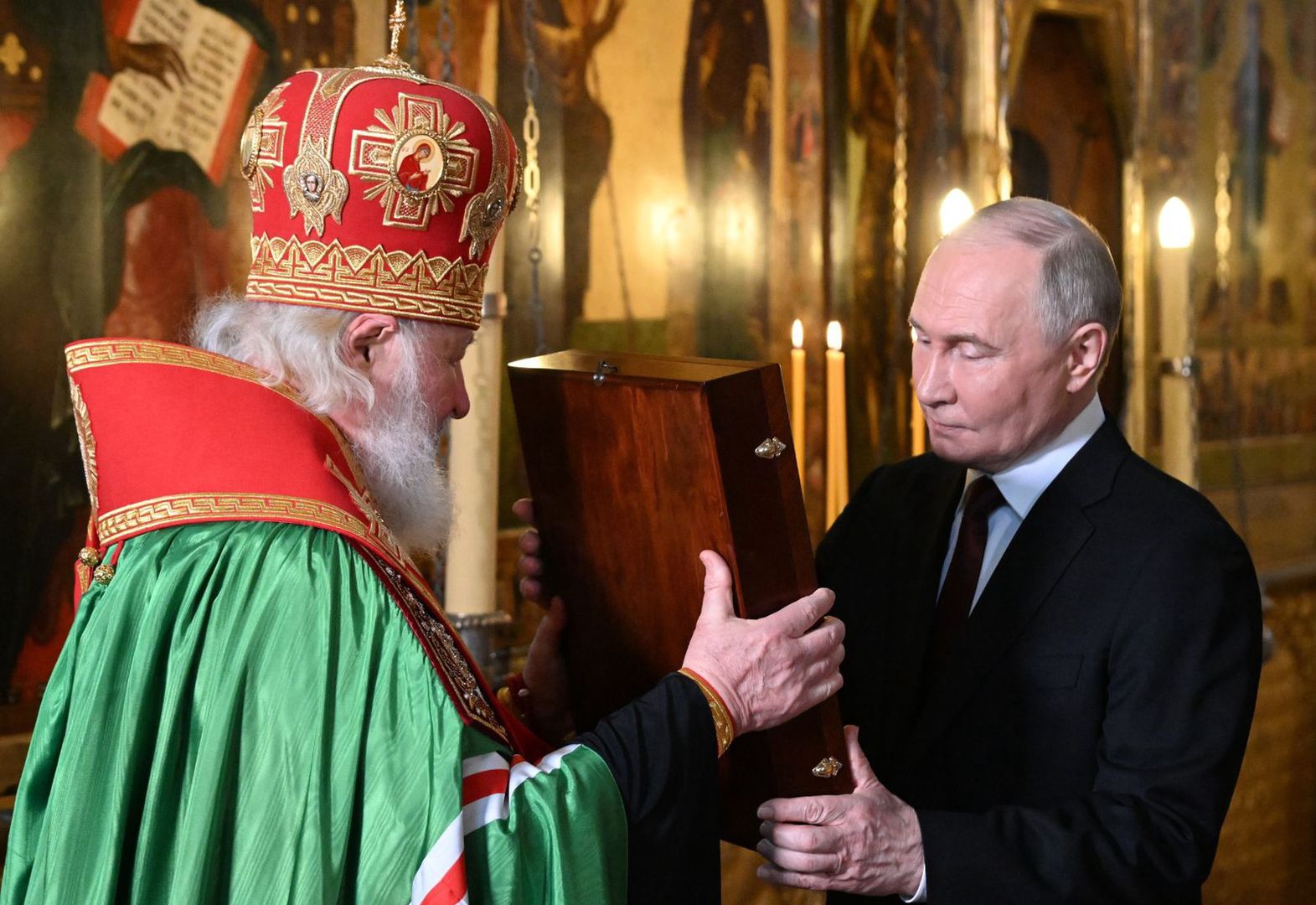 Patriarcha Cyryl zwrócił się do Putina. Życzył mu dożywotniej władzy
