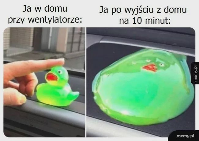 Memy - upał