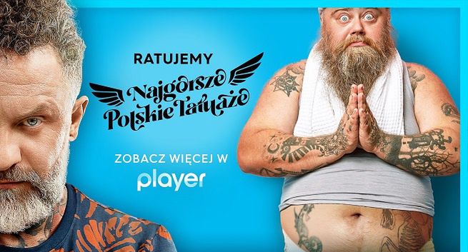 „Najgorsze polskie tatuaże” nowym programem TTV, przedpremierowo emisja w Playerze i TVN