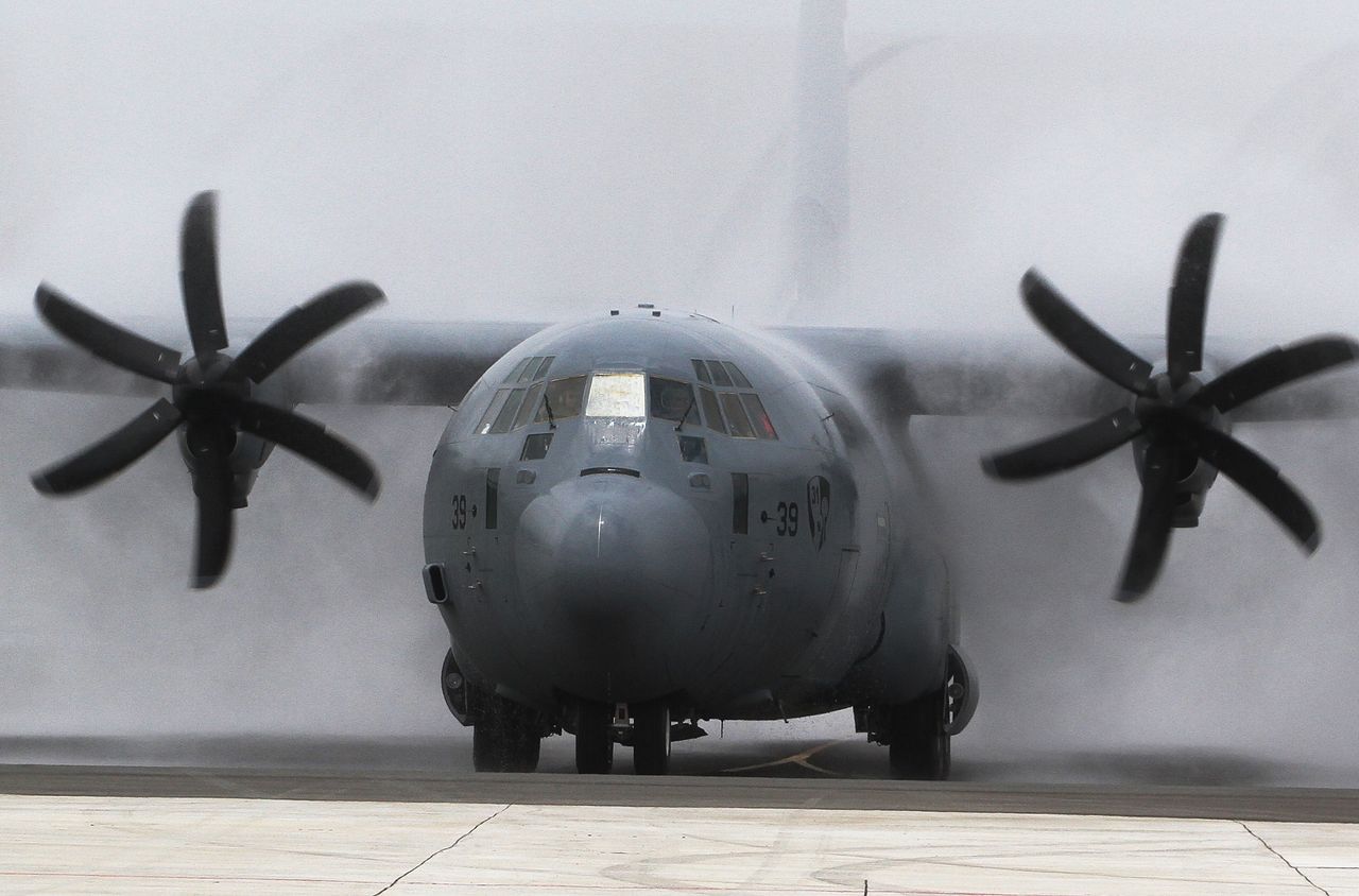 Wszystkie samoloty C-130H Hercules są już w Powidzu. Łatanie dziur zamiast modernizacji