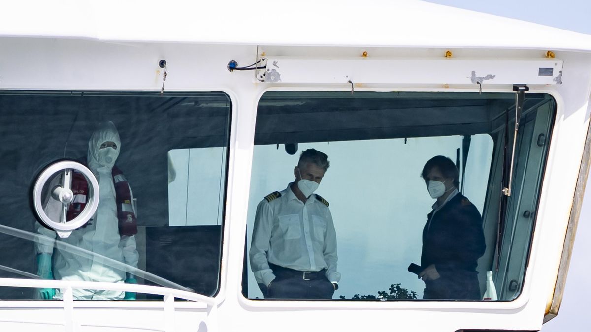 MV Hondius przypłynął do Rotterdamu