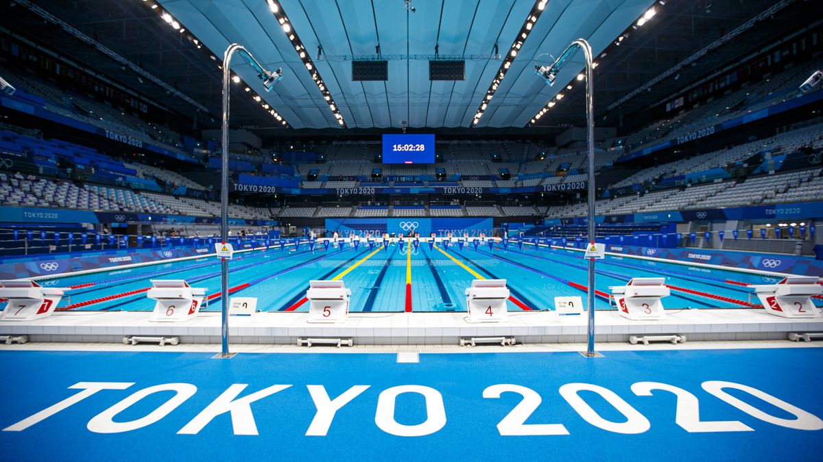 pływalnia olimpijska w Tokio