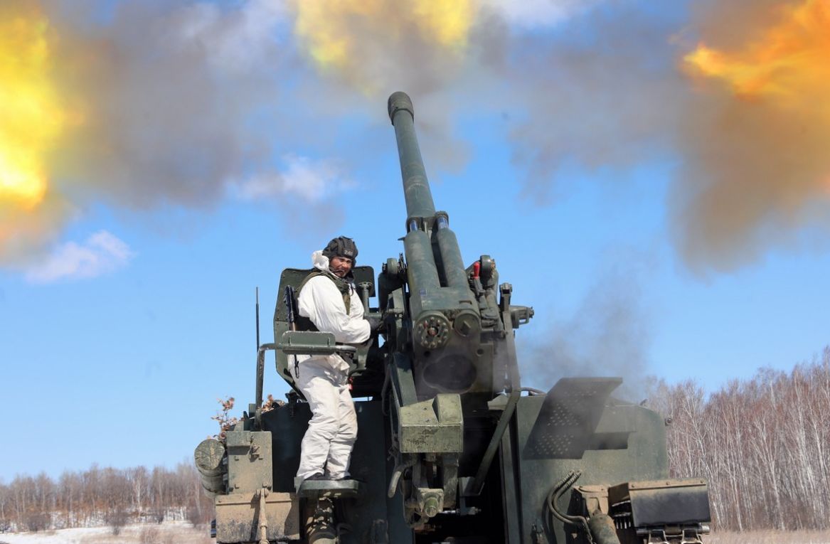 The Russians lost 10 times more artillery positions than Ukraine.