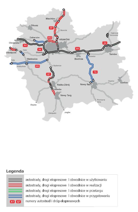 W tych miejscach prowadzane są roboty drogowe, które mogą utrudniać podróż autem 