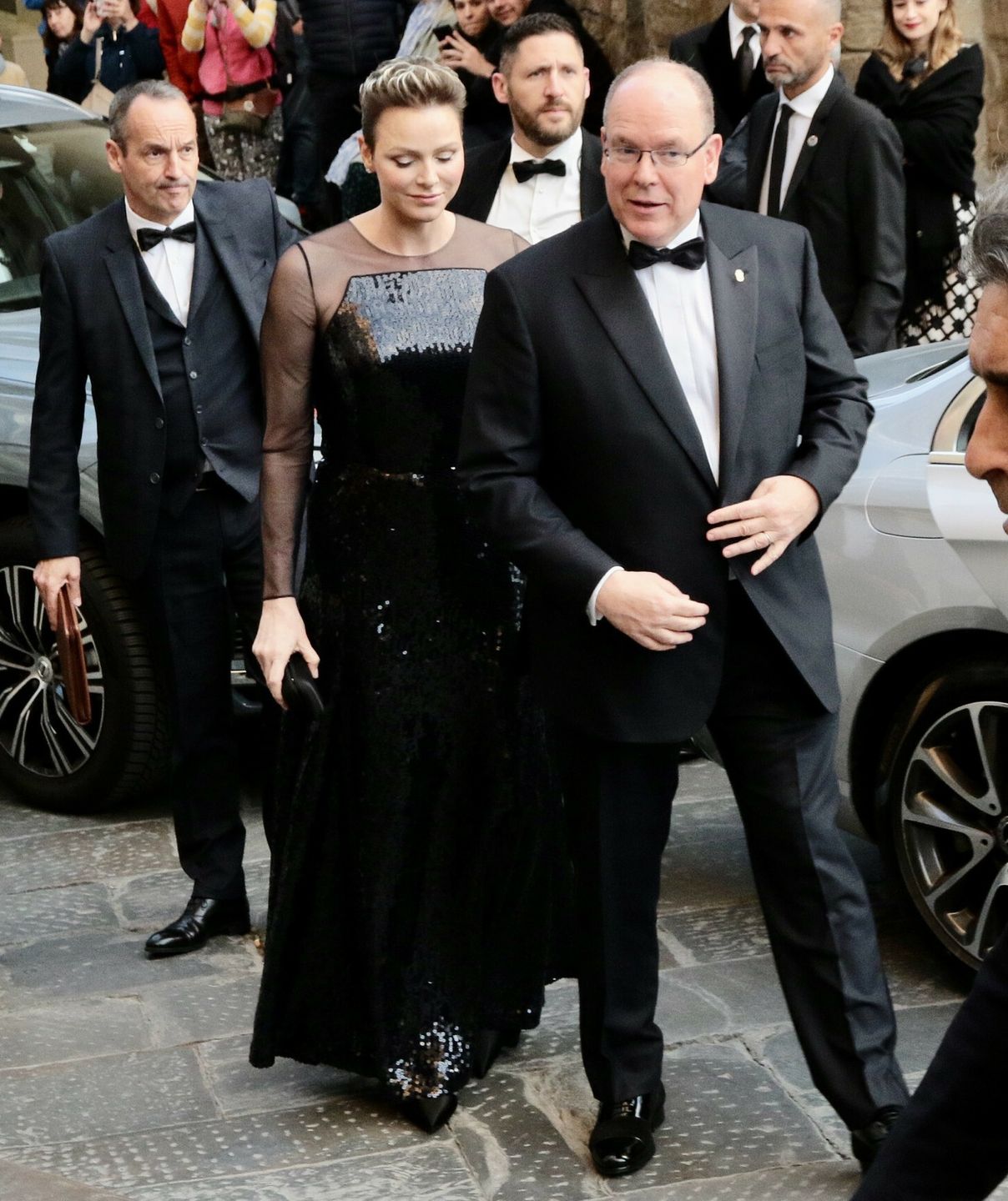 Księżna Charlene i książę Albert