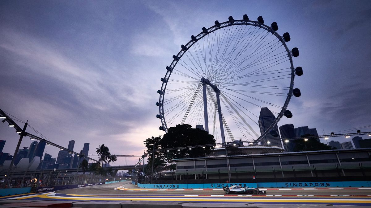 Zdjęcie okładkowe artykułu: Materiały prasowe / Mercedes / Na zdjęciu: tor F1 w Singapurze
