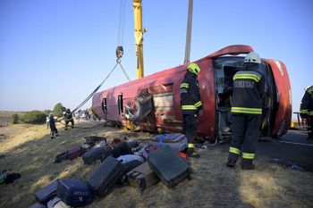 Wypadek polskiego autokaru na Węgrzech. 12 osób nie żyje, kierowca został zatrzymany