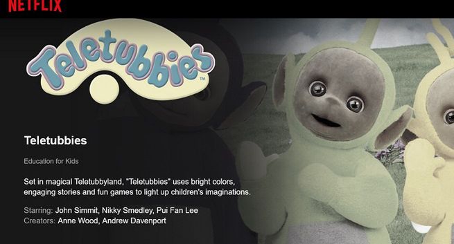 Netflix pokaże Teletubisie