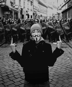 Marsz Miliona Masek Anonymousa w Warszawie!