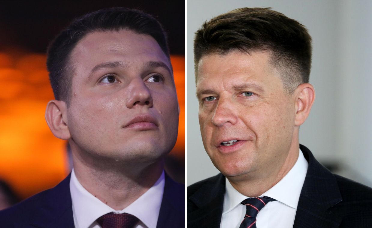 Petru zaskoczył Mentzena. Lider Konfederacji nie znalazł odpowiedzi