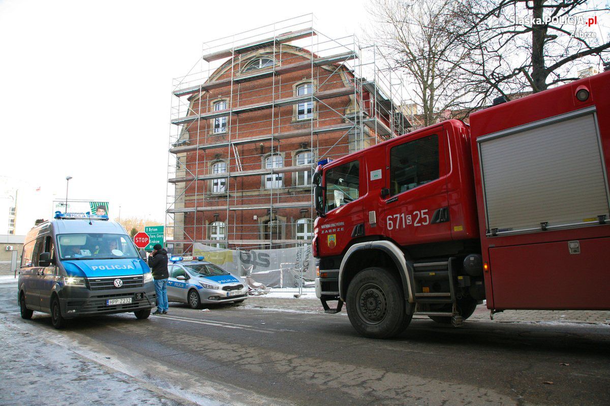 Niebezpieczne znalezisko w Zabrzu