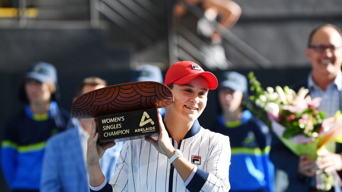 Ashleigh Barty, mistrzyni Adelaide International 2020