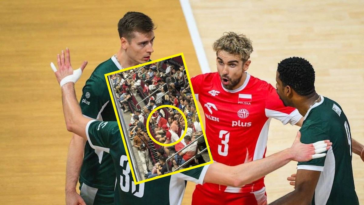Materiały prasowe / FIVB/ Arkadiusz Dudziak/ WP SportoweFakty / Na zdjęciu: siatkarze reprezentacji Polski/ w ramce: Andrzej Wrona