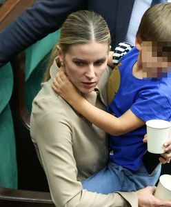 Aleksandra Gajewska przyszła do Sejmu z dzieckiem. "Czasem nie mamy wyboru"