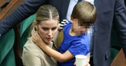 Aleksandra Gajewska przyszła do Sejmu z dzieckiem. "Czasem nie mamy wyboru"