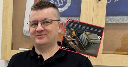 Porwał dziecko. Bez spodni wbiegł do autobusu. Kierowca zareagował