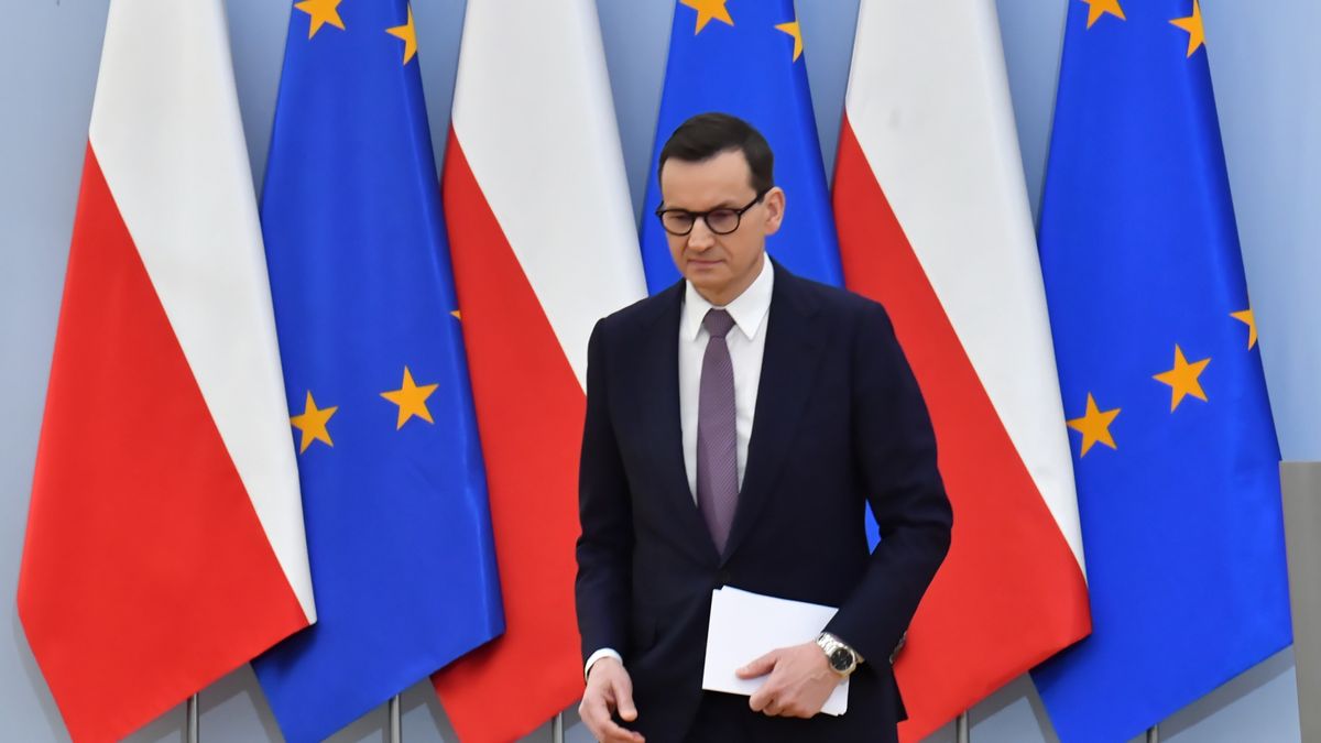 Warszawa, 06.02.2023. Premier Mateusz Morawiecki na Konferencji Warszawskiej - Stałej Roboczej Konferencji Przeglądowej Wsparcia Ukrainy, 6 bm. w siedzibie KPRM w Warszawie. (ad) PAP/Andrzej Lange