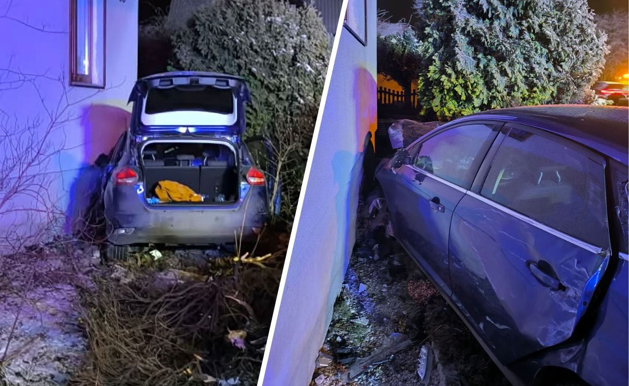 wiadomości,aktualności,WP Wiadomości Wjechał autem w dom. Był pijany