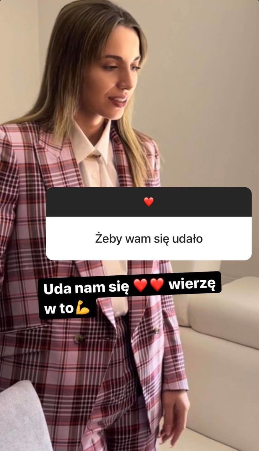 Marianna Schreiber organizuje 35. urodziny męża