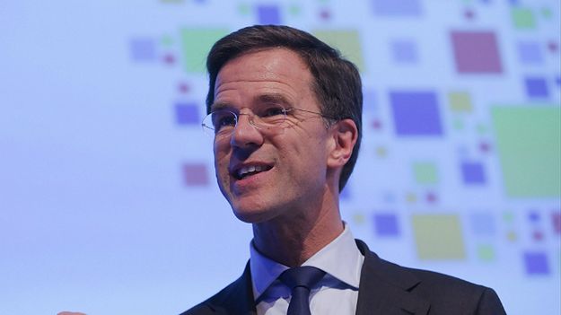 Premier Holandii Mark Rutte