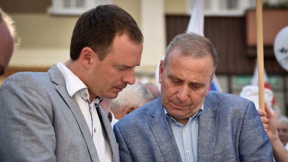 Wyniki wyborów do Senatu. Piotr Borys i Grzegorz Schetyna.
