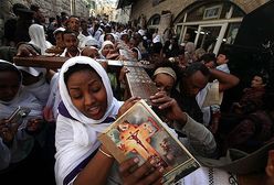 Chrześcijanie różnych wyznań na Drodze Krzyżowej w Jerozolimie