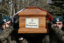 "Łzy w oczach twardych facetów" - pogrzeb S. Karpiniuka