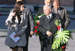 J. Kaczyński złożył kwiaty na grobie prezydenckiej pary