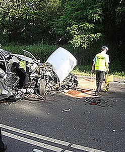 Wypadek w okolicach Zabrza - ranne trzy osoby