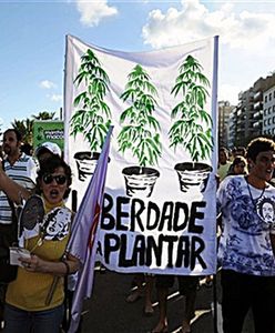 Marsz na rzecz legalizacji marihuany w Brazylii