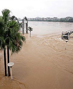 Ponad 130 ofiar powodzi w Chinach